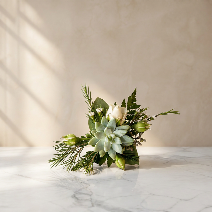 Succulent Corsage