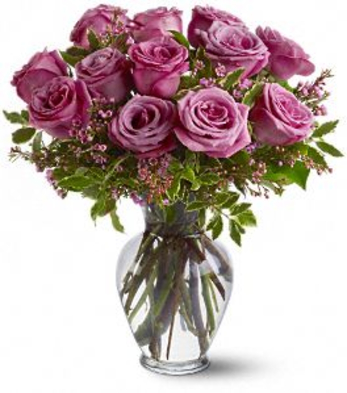1 Dozen Lavender Roses
