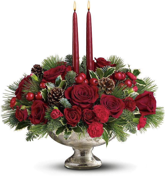 Silver Bowl Bouquet