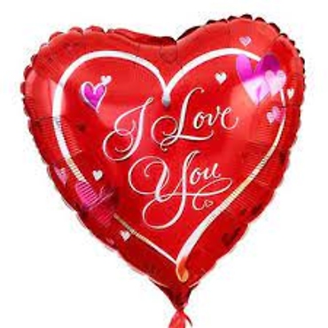 Valentine\'s Mylar Balloon