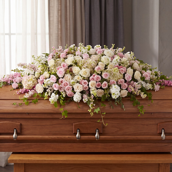 Always Adored Casket Spray